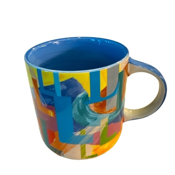 Anthropologie Lotti Art Monogram Letter L Coffee Tea Mug Cup New With Tags - Picture 8 of 8